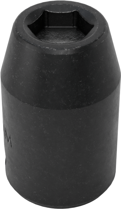 6 Uçlu Darbeli Soket, Bağlantı Elemanı Tutucu, 3/8" Kare Tahrik, 8 mm Tahrik Boyutu