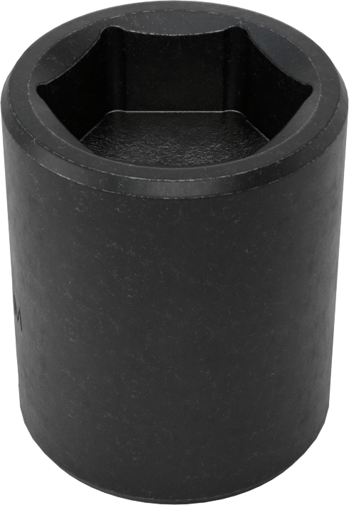 6 Uçlu Darbeli Soket, Bağlantı Elemanı Tutucu, 3/8" Kare Tahrik, 18 mm Tahrik Boyutu