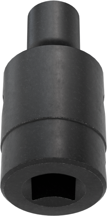 6 Uçlu Darbeli Soket, Flex, 3/8" Kare Tahrik, 8 mm Boyut, 2" Toplam Uzunluk