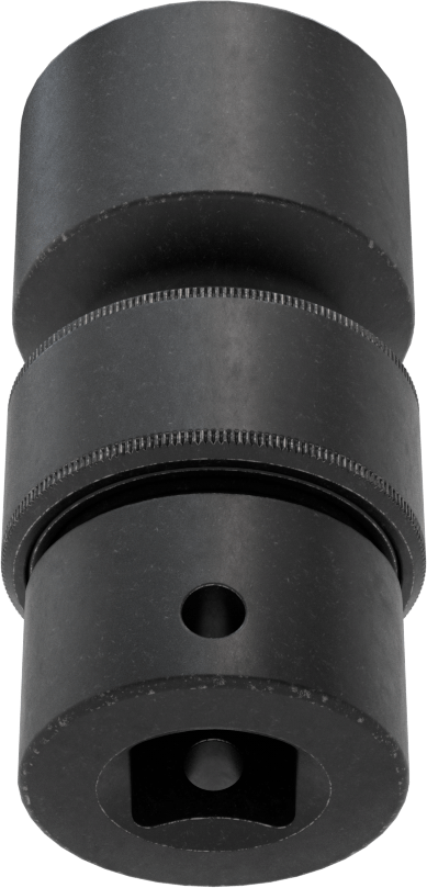 6 Uçlu Darbeli Soket, Flex, 1/2" Kare Tahrik, 24 mm Boyut, 2-11/16" Toplam Uzunluk