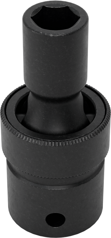 6 Uçlu Darbeli Soket, Flex, 1/2" Kare Tahrik, 11 mm Boyut, 2-9/16" Toplam Uzunluk