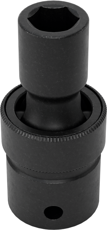 6 Uçlu Darbeli Soket, Flex, 1/2" Kare Tahrik, 12 mm Boyut, 2-9/16" Toplam Uzunluk