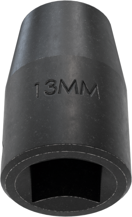 12 Noktalı Standart Darbeli Soket, 1/2" Kare Tahrik, 13 mm Boyut