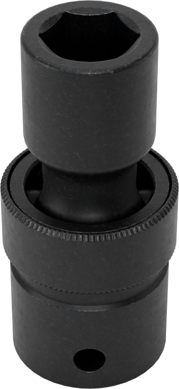 6 Uçlu Darbeli Soket, Flex, 1/2" Kare Tahrik, 14 mm Boyut, 2-9/16" Toplam Uzunluk