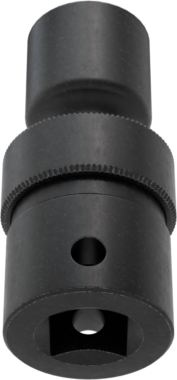6 Uçlu Darbeli Soket, Flex, 1/2" Kare Tahrik, 15 mm Boyut, 2-9/16" Toplam Uzunluk