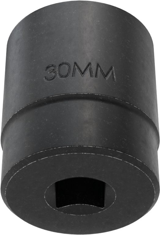 12 Noktalı Standart Darbeli Soket, 1/2" Kare Tahrik, 30 mm Boyut