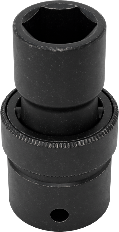 6 Uçlu Darbeli Soket, Flex, 1/2" Kare Tahrik, 18 mm Boyut, 2-9/16" Toplam Uzunluk