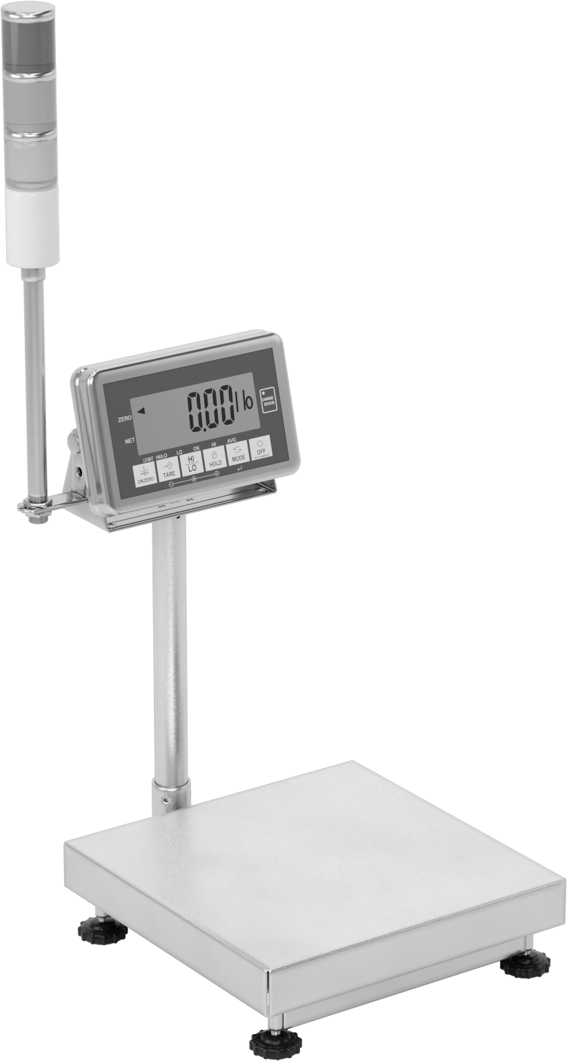 Yıkanabilir Go/No-Go Tezgah Üstü Terazi, 300 lbs. Kapasite