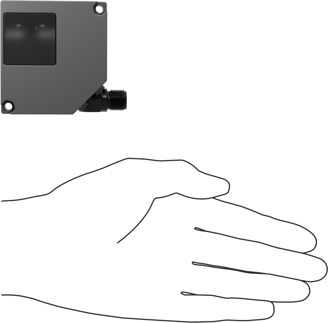 Geniş Işınlı Fotoelektrik Anahtar, Reflektör, 27 mm Işık Hüzmeli Yükseklik