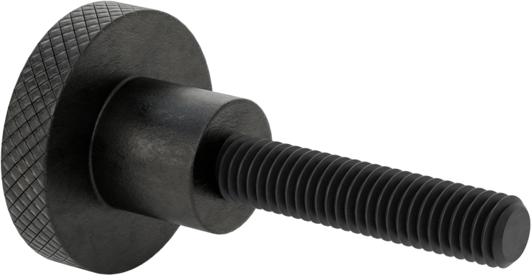 Sol Dişli Saplama Düğmesi, Paslanmaz Çelik, 3/8"-16 Diş