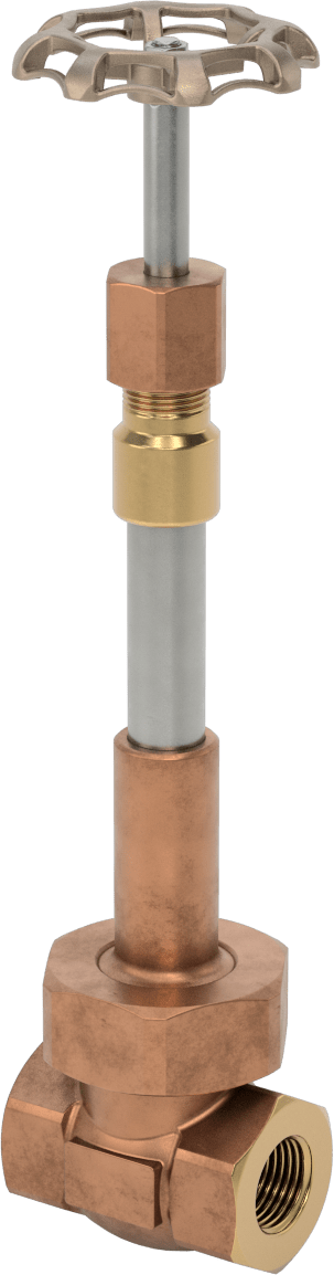 Kriyojenik Sıvı için Kademeli Açma/Kapama Valfi, 1/2 NPT Dişi