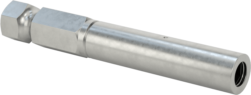 Bit Adaptörü, Mıknatıslı, 7/16" Altıgen Şaft, 3-1/8" Toplam Uzunluk