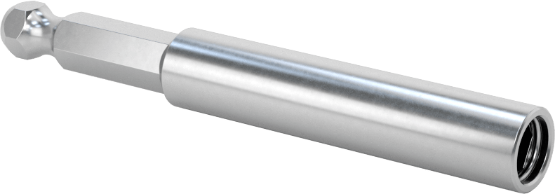 Bit Adaptörü, Mıknatıslı, 1/4" Altıgen Şaft, 2-7/8" Toplam Uzunluk