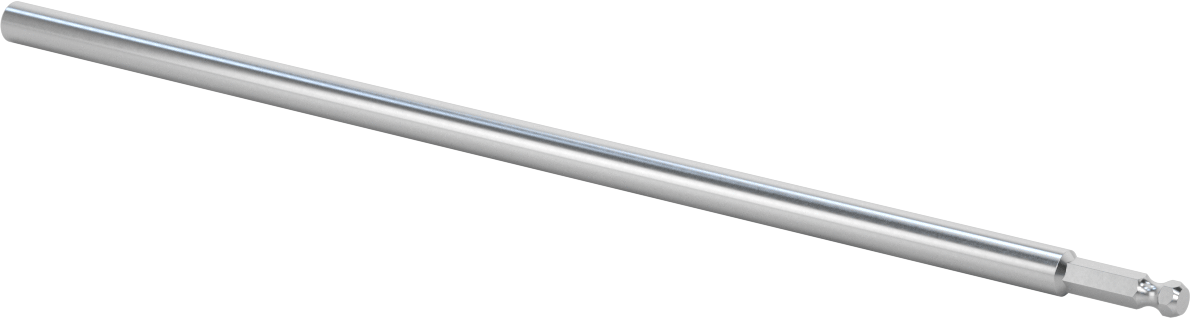Bit Adaptörü, Mıknatıslı, 1/4" Altıgen Şaft, 12 inç Toplam Uzunluk
