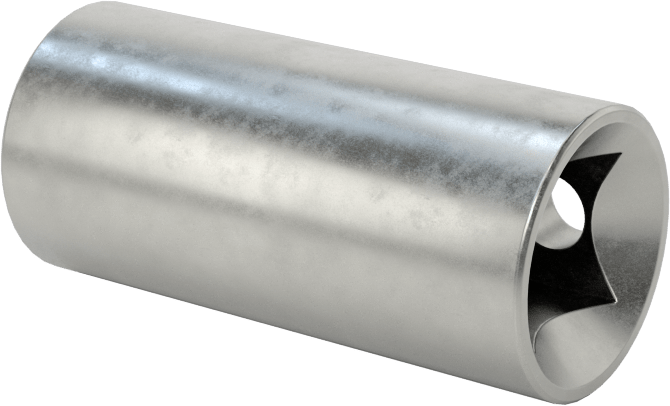 Cırcır Anahtarları için Uç Adaptörü, Halka ile, 1/4" Kare Tahrik Boyutu, 1/4" Altıgen Şaftlı Uç için