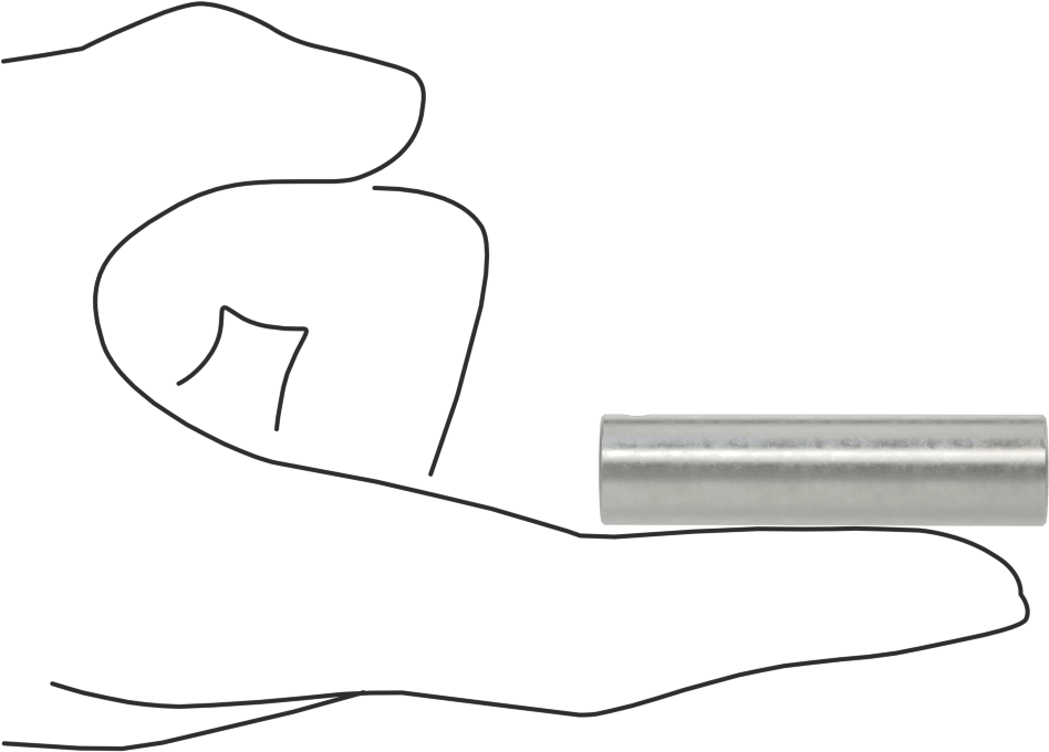 Cırcır Anahtarları için Uç Adaptörü, Mıknatıslı, 1/4" Kare Tahrik Boyutu, 1/4" Altıgen Şaftlı Uç için
