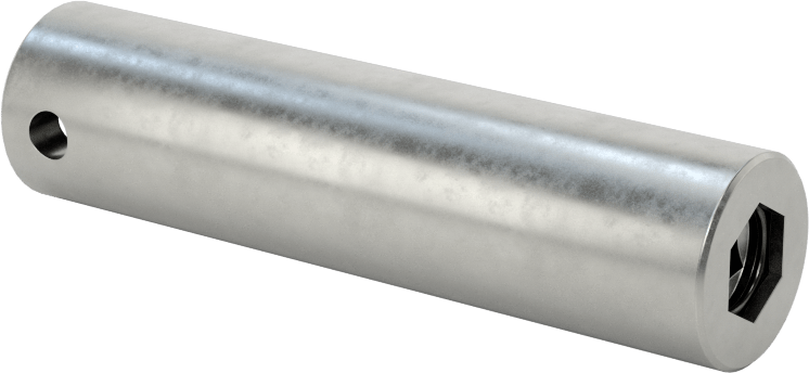 Cırcır Anahtarları için Uç Adaptörü, Mıknatıslı, 1/4" Kare Tahrik Boyutu, 1/4" Altıgen Şaftlı Uç için