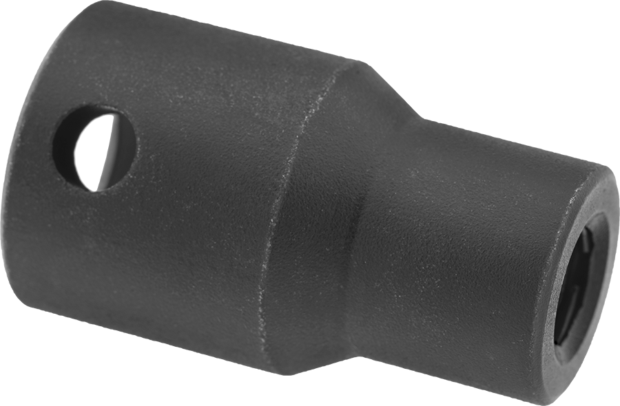 Cırcır Anahtarları için Uç Adaptörü, Halka ile, 3/8" Kare Tahrik Boyutu, 1/4" Altıgen Şaftlı Uç için