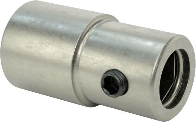 Cırcır Anahtarları için Uç Adaptörü, Ayarlamalı Vidalı Strong-Hold, 1/4" Kare Tahrik Boyutu