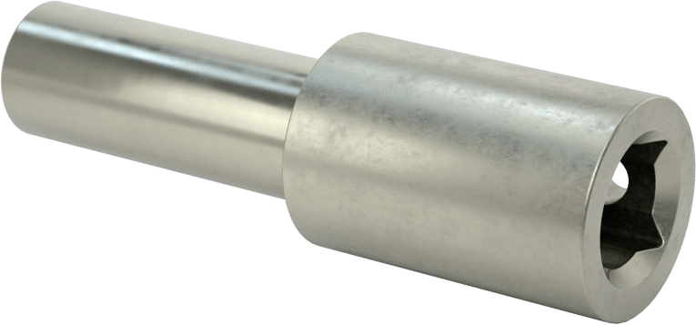 Cırcır Anahtarları için Uç Adaptörü, Mıknatıslı, 3/8" Kare Tahrik Boyutu, 5/16" Altıgen Şaftlı Uç için