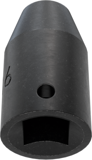 6 Uçlu Standart Darbeli Lokma, 1/4" Kare Tahrik, 3/16" Boyut
