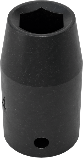 6 Uçlu Standart Darbeli Lokma, 1/4" Kare Tahrik, 1/4" Boyut