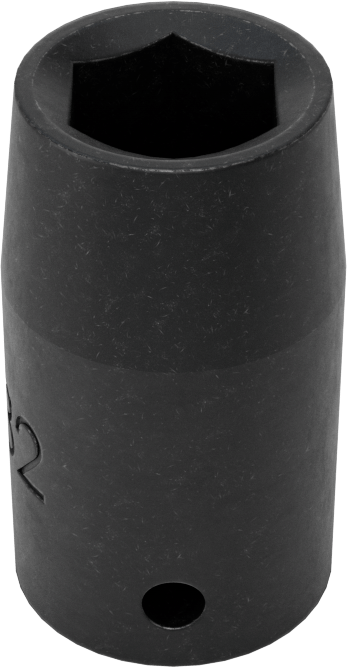 6 Uçlu Standart Darbeli Lokma, 1/4" Kare Tahrik, 9/32" Boyut
