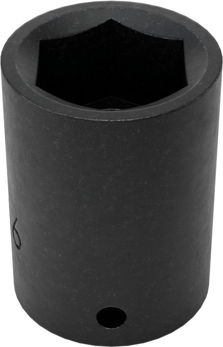 6 Uçlu Standart Darbeli Lokma, 1/4" Kare Tahrik, 7/16" Boyut