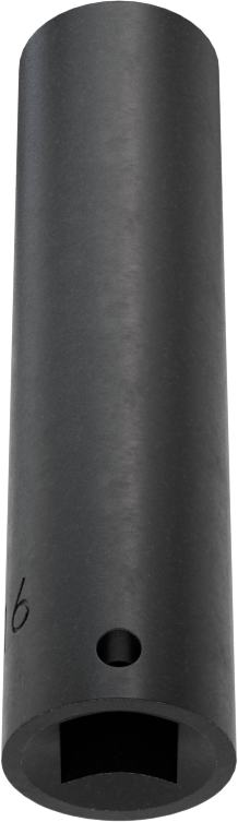 6 Uçlu Derin Darbeli Lokma Anahtarı, 1/4" Kare Tahrik, 5/16" Boyut