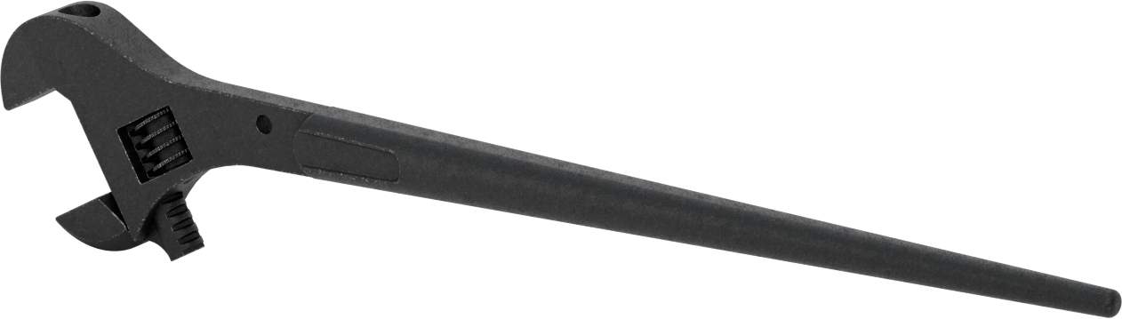 Delik Hizalama için Ayarlanabilir Anahtar, 16" Toplam Uzunluk, 1-1/2" Maksimum Çene Kapasitesi