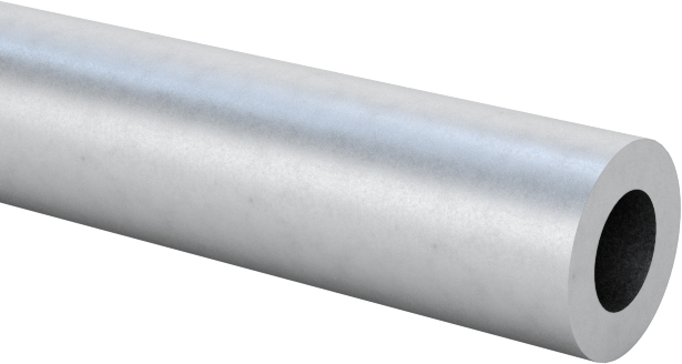 Korozyona Dayanıklı 3003 Alüminyum Boru, Teleskopik, 0,014 inç Duvar Kalınlığı, 1/16" OD, 6 Fit Uzunluk