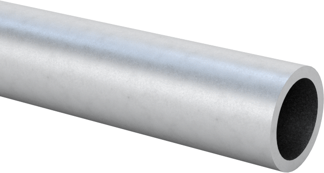 Korozyona Dayanıklı 3003 Alüminyum Boru, Teleskopik, 0,014 inç Duvar Kalınlığı, 1/8" OD, 6 Fit Uzunluk