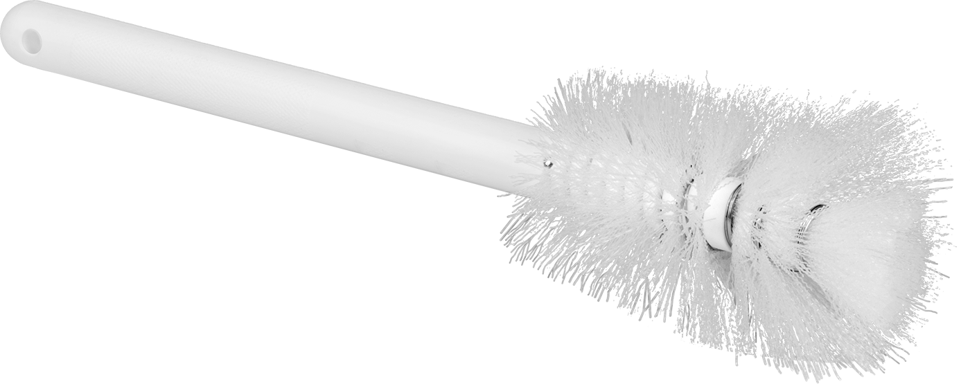 Kimyasal ve Sıcaklığa Dayanıklı Şişe Fırçası, 4-1/2“ Uzunluk x 2”-2-1/2" Çaplı Fırça