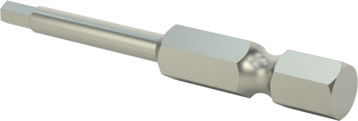 Kurcalanmaya Dayanıklı Altıgen Uç, Elektrikli Aletler için 1/4" Altıgen Şaft, 7/64" Altıgen Boyut