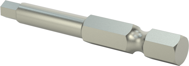 Kurcalanmaya Dayanıklı Altıgen Uç, Elektrikli Aletler için 1/4" Altıgen Şaft, 4 mm Altıgen Boyut