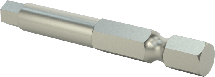 Kurcalanmaya Dayanıklı Altıgen Uç, Elektrikli Aletler için 1/4" Altıgen Şaft, 5 mm Altıgen Boyut