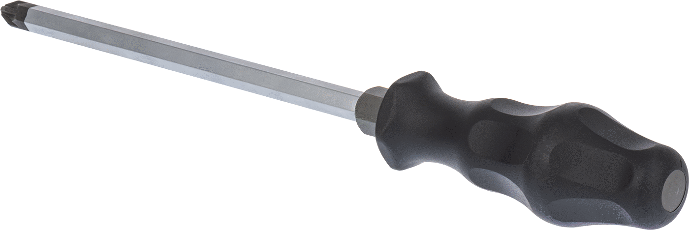 Çakılabilir Tornavida, 4 Numaralı Pozidriv®, 12-1/2" Toplam Uzunluk
