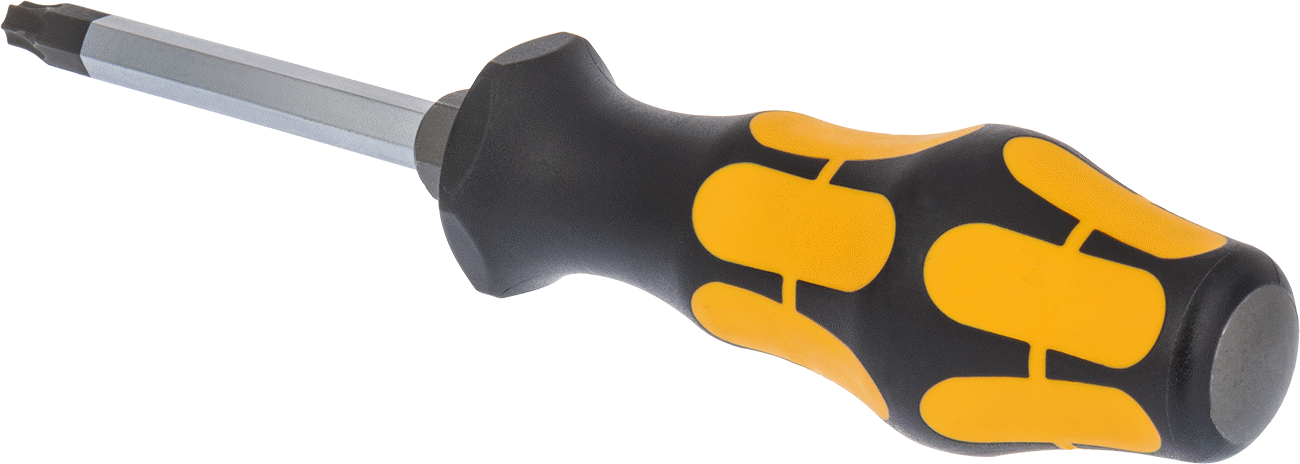 Çakılabilir Tornavida, T15 Torx Ucu, 7" Toplam Uzunluk