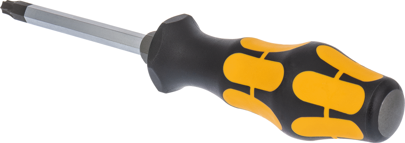 Çakılabilir Tornavida, T20 Torx Tahrik, 7-3/8" Toplam Uzunluk