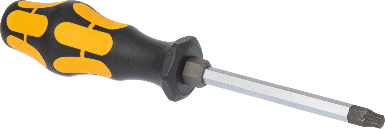 Çakılabilir Tornavida, T25 Torx Tahrik, 8-1/16" Toplam Uzunluk