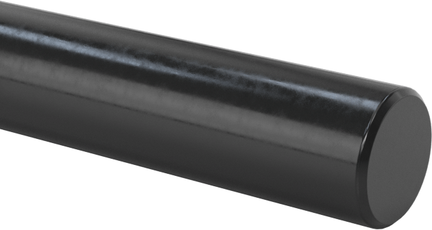 Yanmaz Yüksek Sıcaklık Silikon Kauçuk Çubuk, 1/8" Çap, 6 Fit Uzunluk