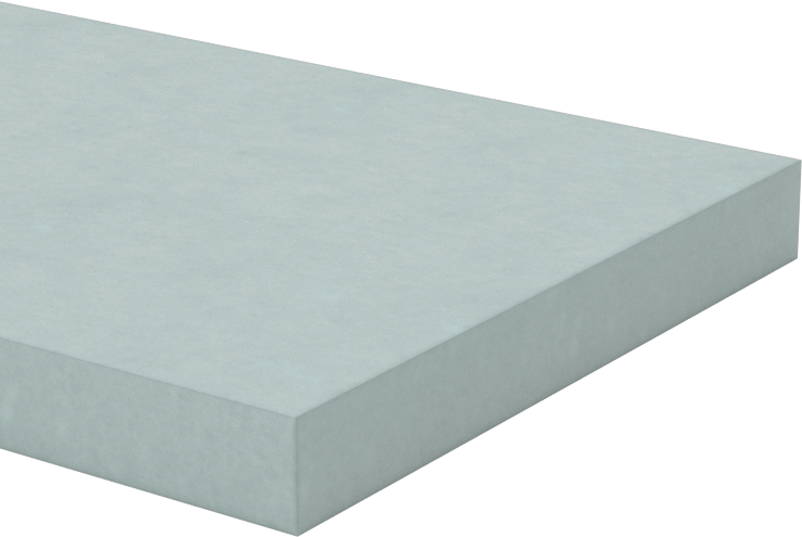 Yapısal FRP Fiberglas Şerit, 2 inç Genişlik x 96 inç Uzunluk, 1/4" Kalınlık
