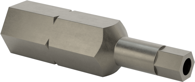 Kurcalanmaya Dayanıklı 1/8" Altıgen Uç, 1/4" Altıgen Şaft