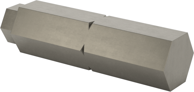 Kurcalanmaya Dayanıklı 3/16" Altıgen Uç, 1/4" Altıgen Şaft