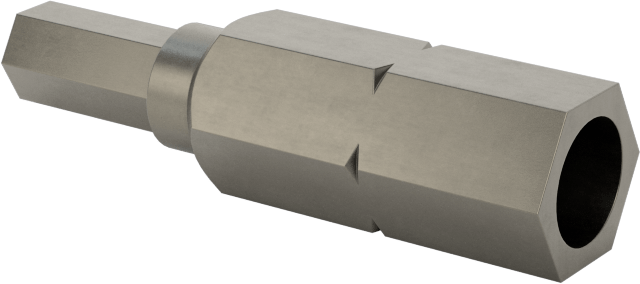 Kurcalanmaya Dayanıklı 9/64" Altıgen Uç, 1/4" Altıgen Şaft