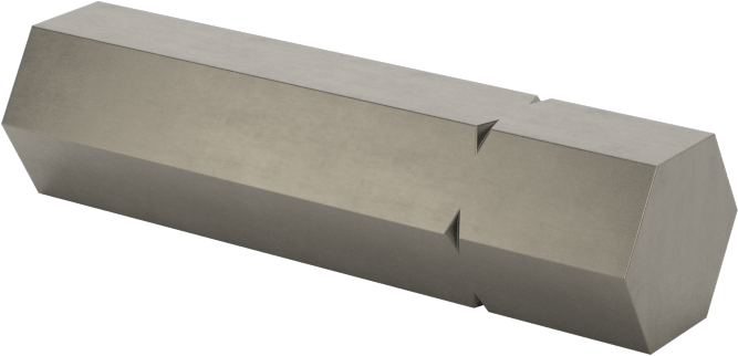 Kurcalamaya Dayanıklı 1/4" Altıgen Uç, 1/4" Altıgen Şaft
