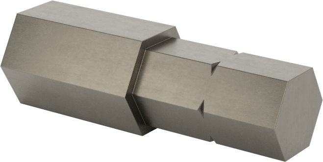 Kurcalamaya Dayanıklı 5/16" Altıgen Uç, 1/4" Altıgen Şaft