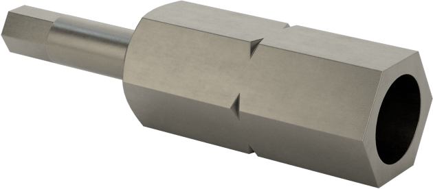 Kurcalamaya Dayanıklı 2,5 mm Altıgen Uç, 1/4" Altıgen Şaft