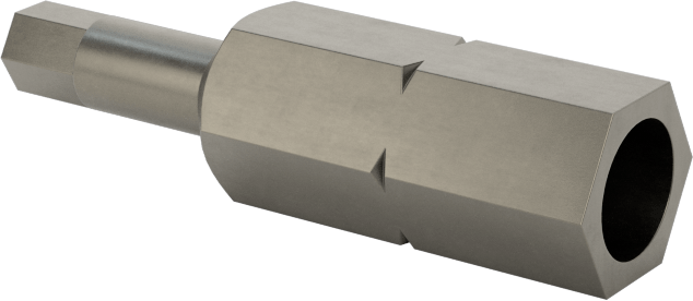 Kurcalanmaya Dayanıklı 3 mm Altıgen Uç, 1/4" Altıgen Şaft