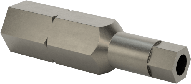Kurcalanmaya Dayanıklı 4 mm Altıgen Uç, 1/4" Altıgen Şaft